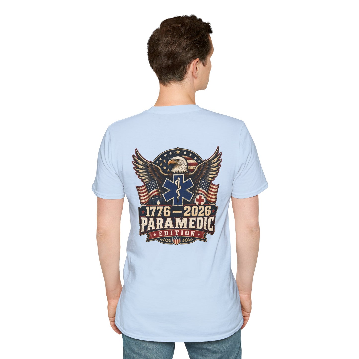 1776–2026 Paramedic Edition USA 250 Patriotic EMS Shirt