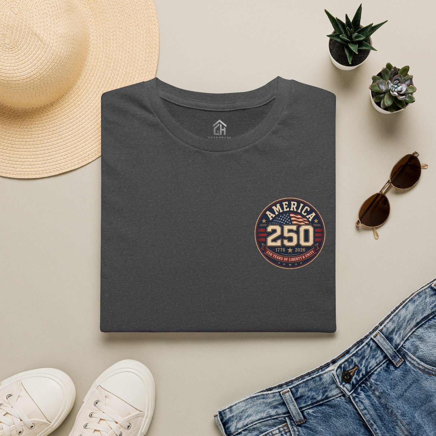 1776–2026 Paramedic Edition USA 250 Patriotic EMS Shirt