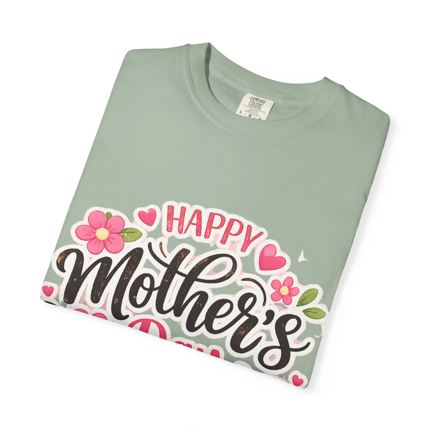 Mother's Day Floral T-Shirt — "Happy Mother's Day" Celebration Tee