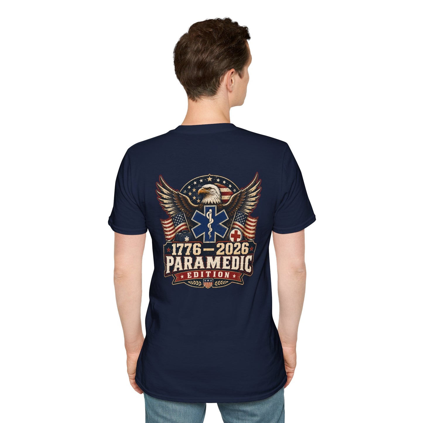1776–2026 Paramedic Edition USA 250 Patriotic EMS Shirt