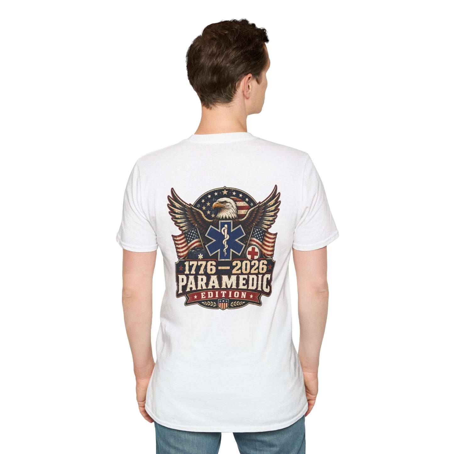 1776–2026 Paramedic Edition USA 250 Patriotic EMS Shirt