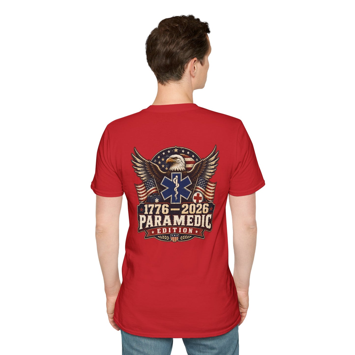 1776–2026 Paramedic Edition USA 250 Patriotic EMS Shirt