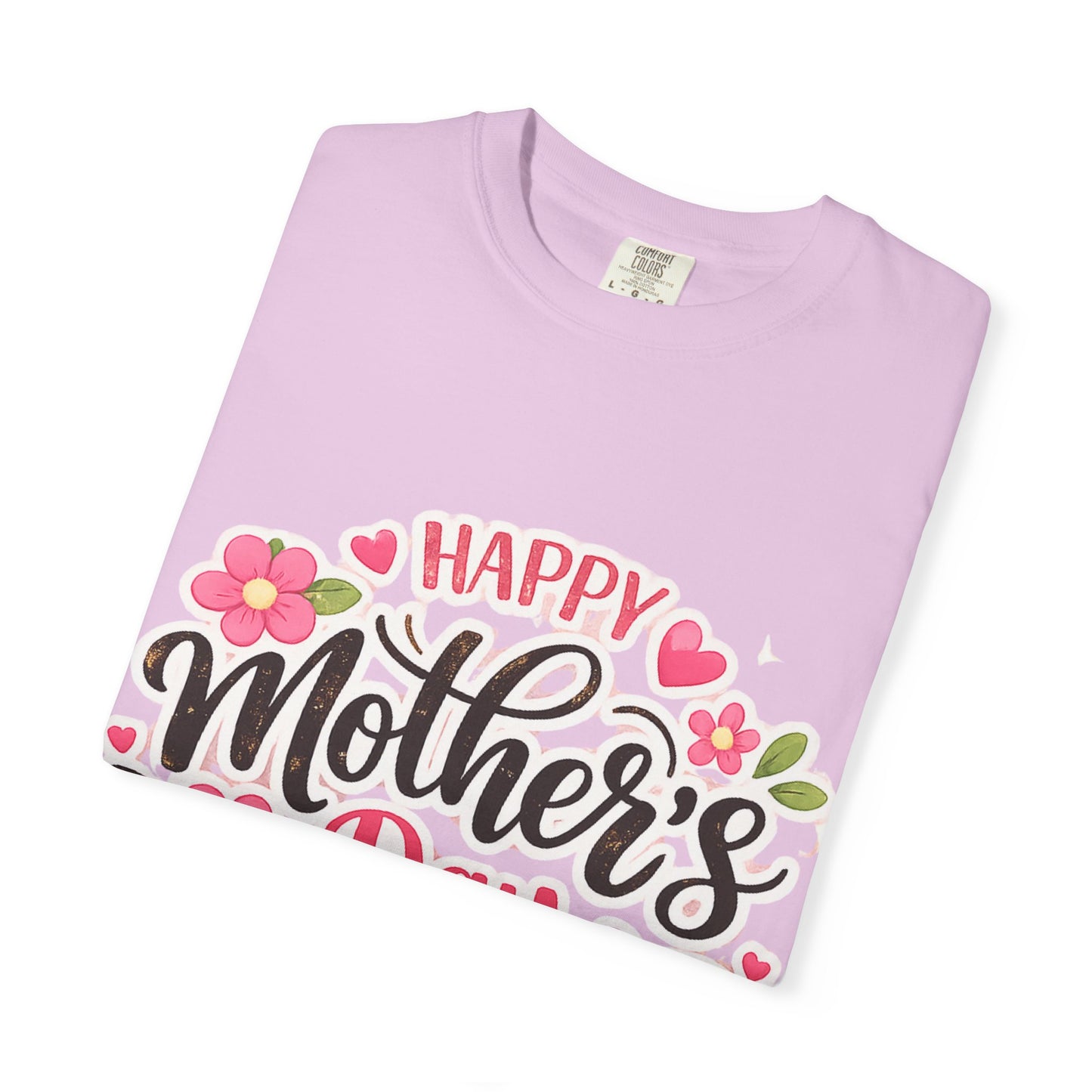 Mother's Day Floral T-Shirt — "Happy Mother's Day" Celebration Tee