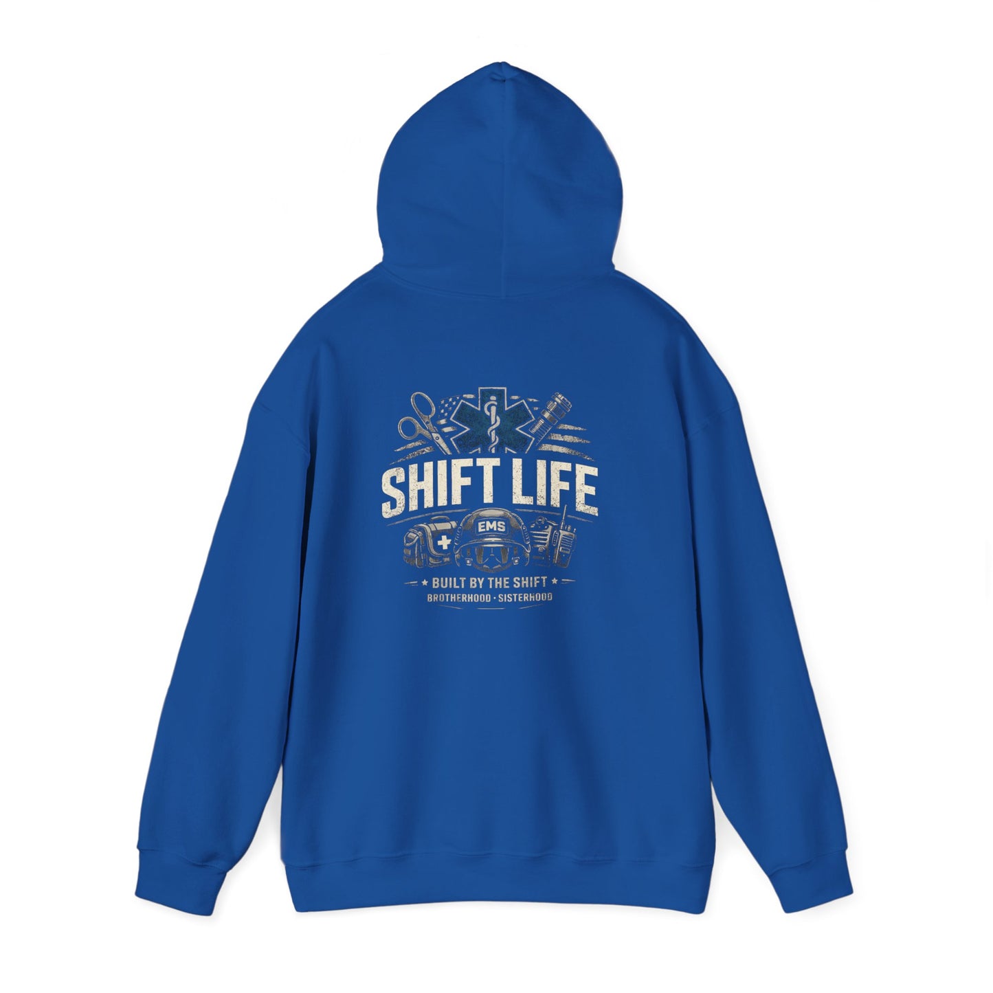 Shift Life EMS Paramedic Hoodie | Ambulance Rescue Emblem