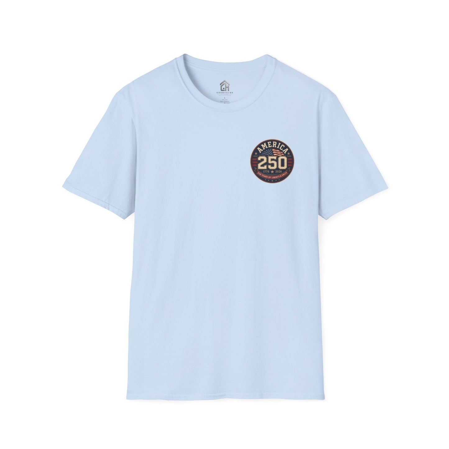 America 250 Firefighter Patriotic Graphic Tee