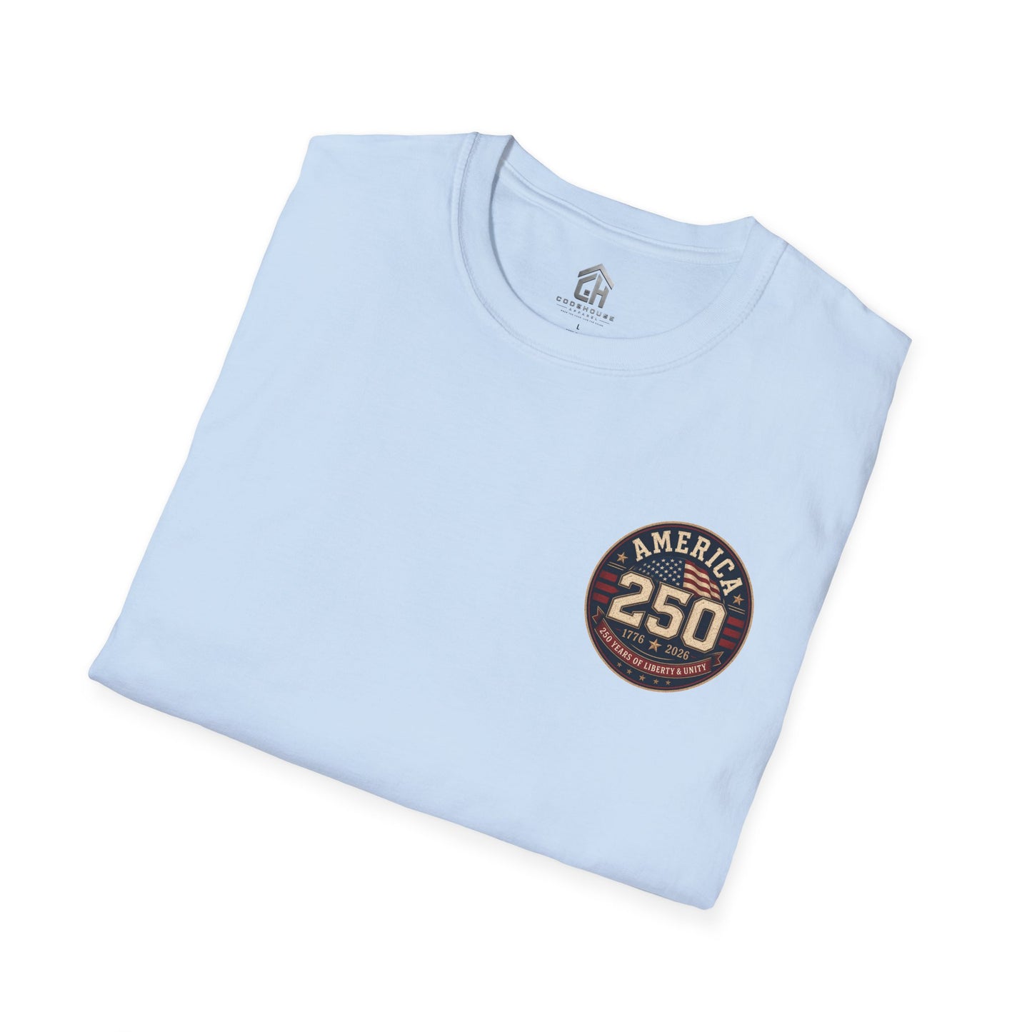 America 250 Firefighter Patriotic Graphic Tee
