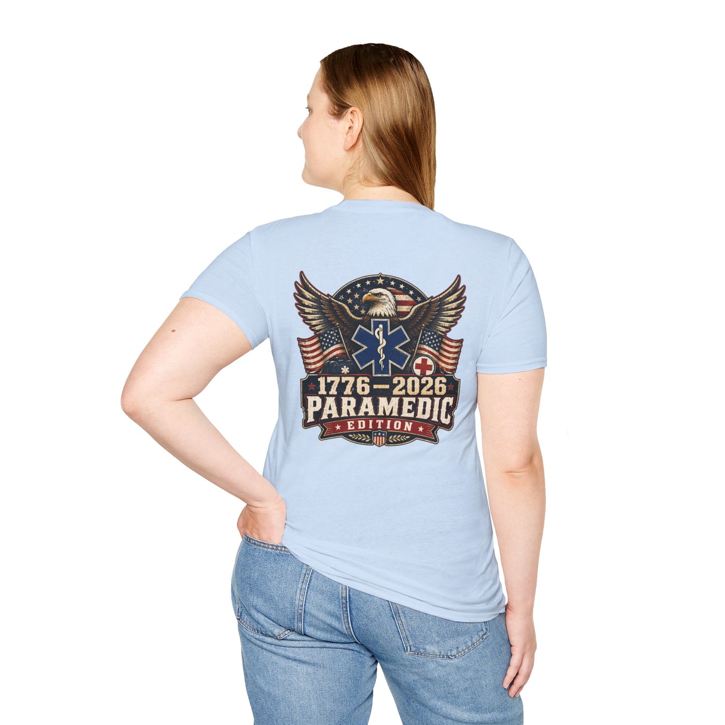 1776–2026 Paramedic Edition USA 250 Patriotic EMS Shirt