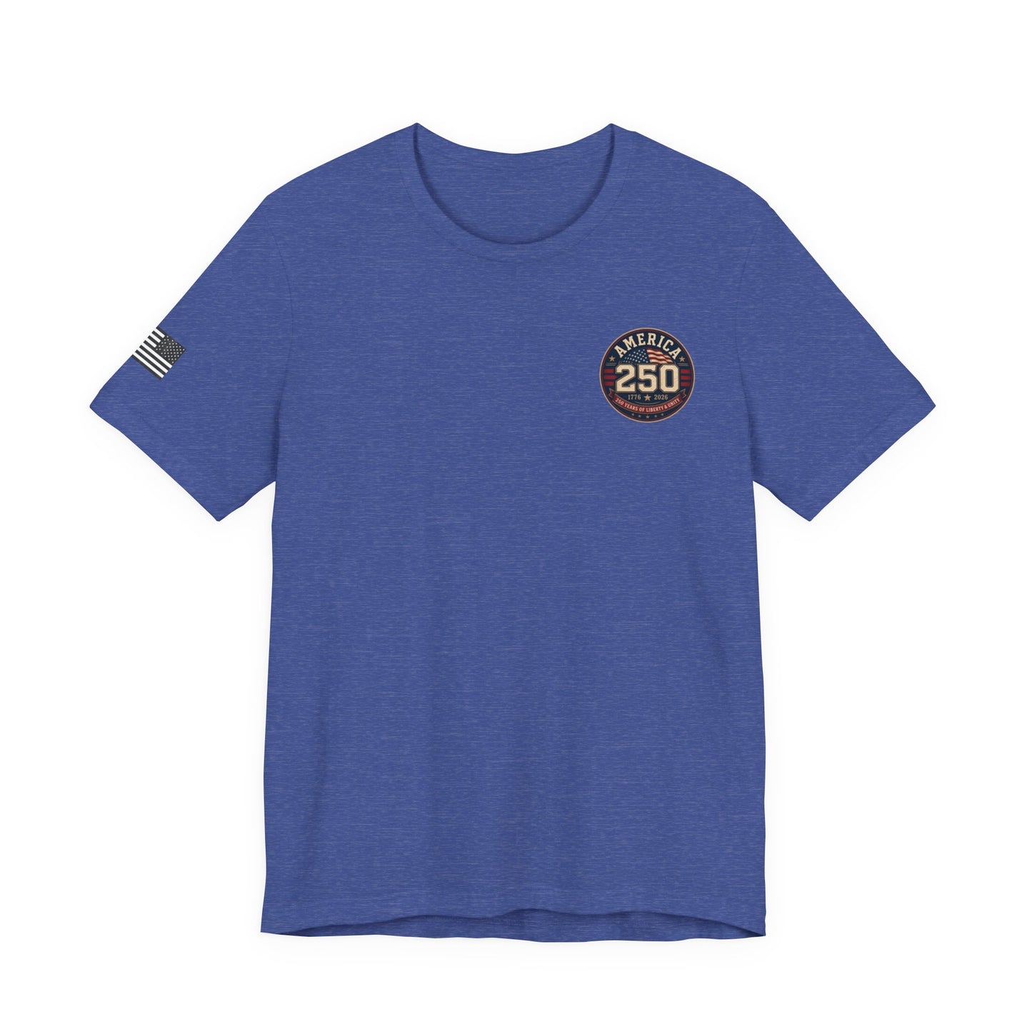 250th Anniversary United States T-Shirt — Patriotic Eagle American Flag Tee