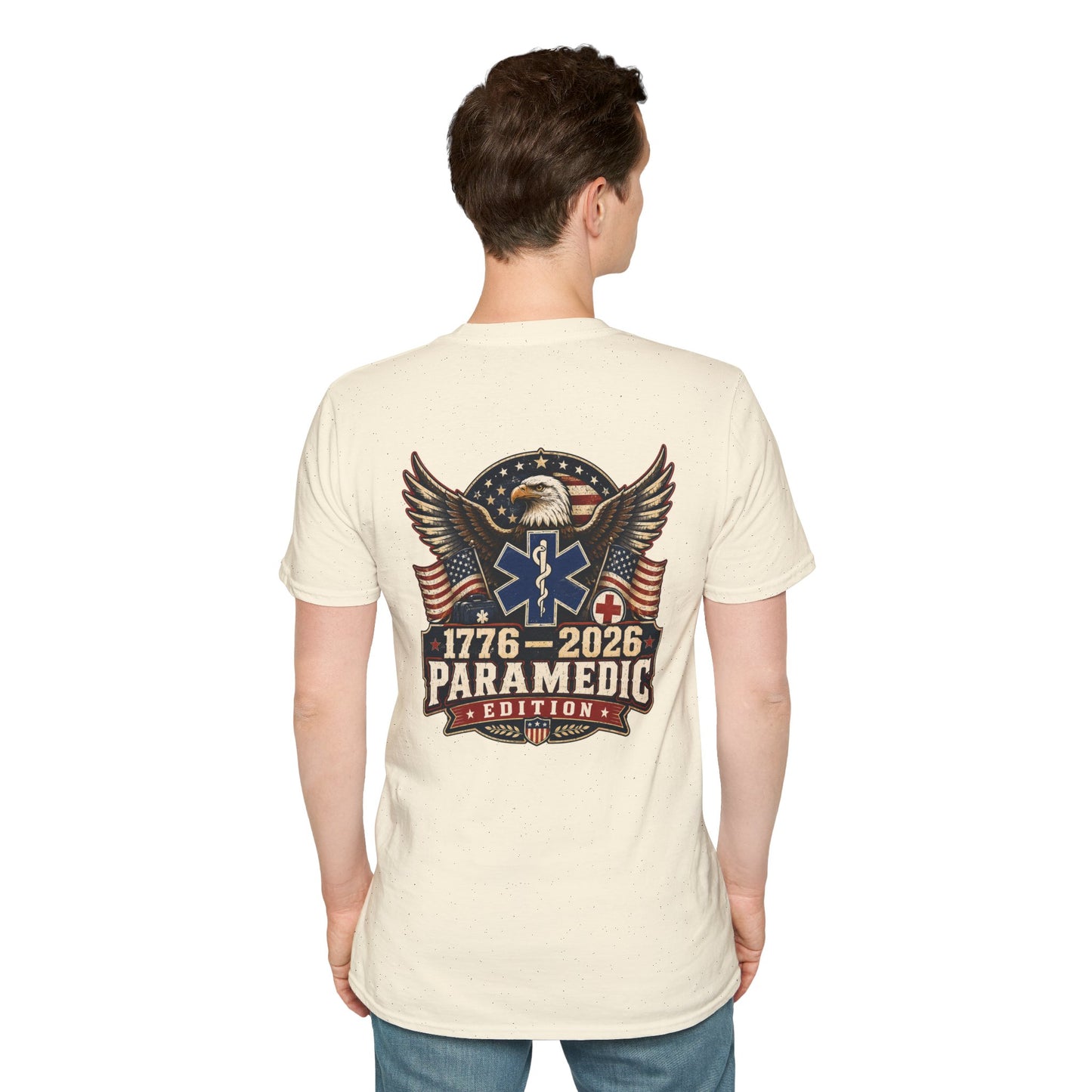 1776–2026 Paramedic Edition USA 250 Patriotic EMS Shirt