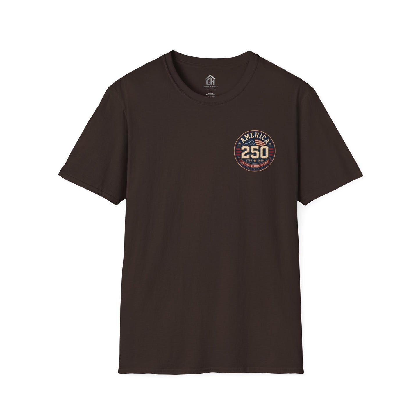 America 250 Firefighter Patriotic Graphic Tee