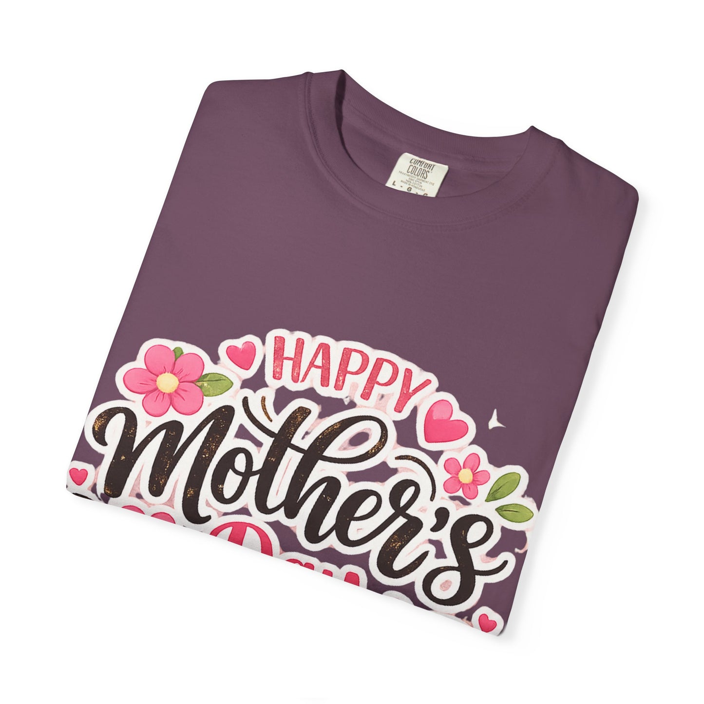 Mother's Day Floral T-Shirt — "Happy Mother's Day" Celebration Tee