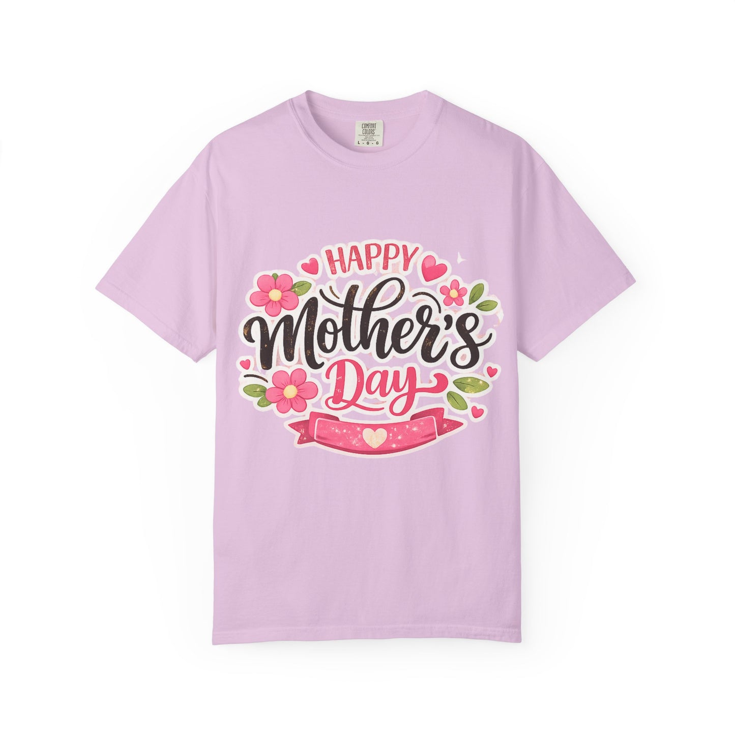 Mother's Day Floral T-Shirt — "Happy Mother's Day" Celebration Tee