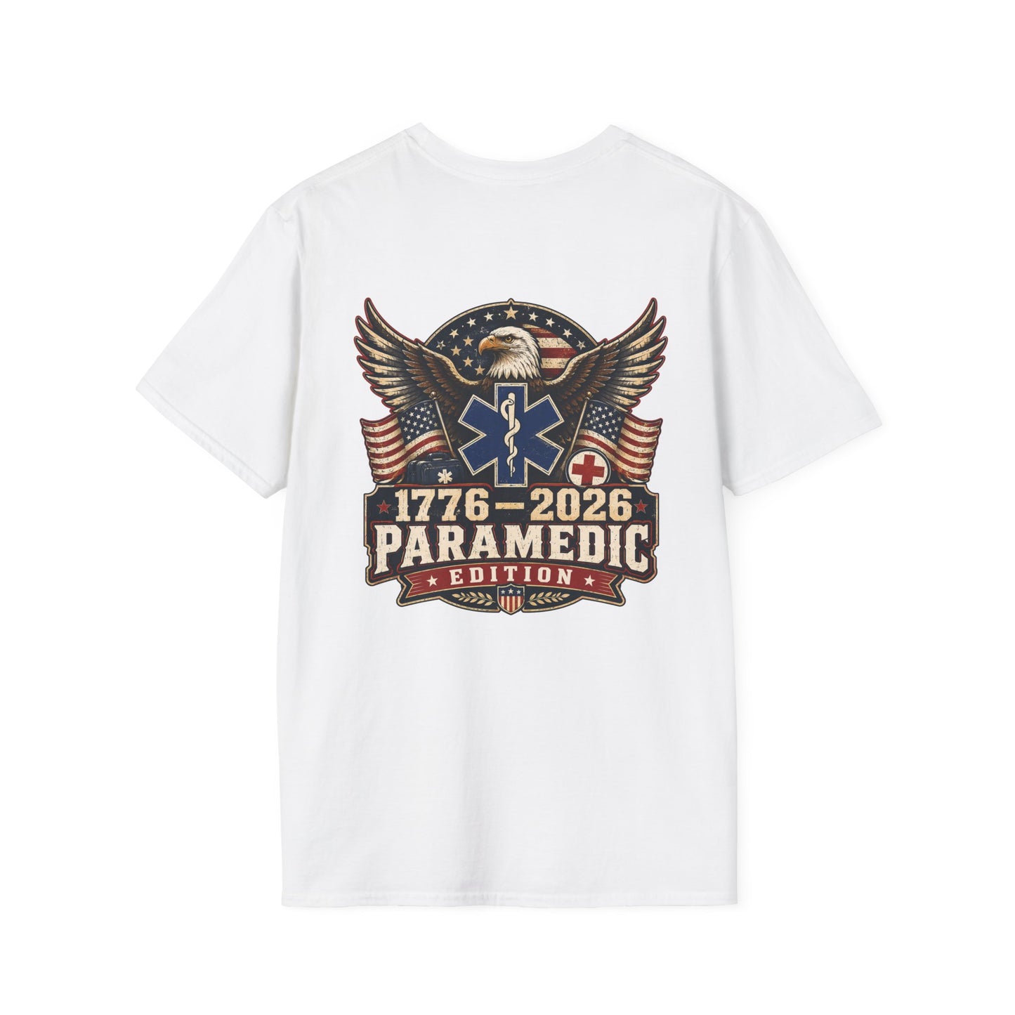 1776–2026 Paramedic Edition USA 250 Patriotic EMS Shirt