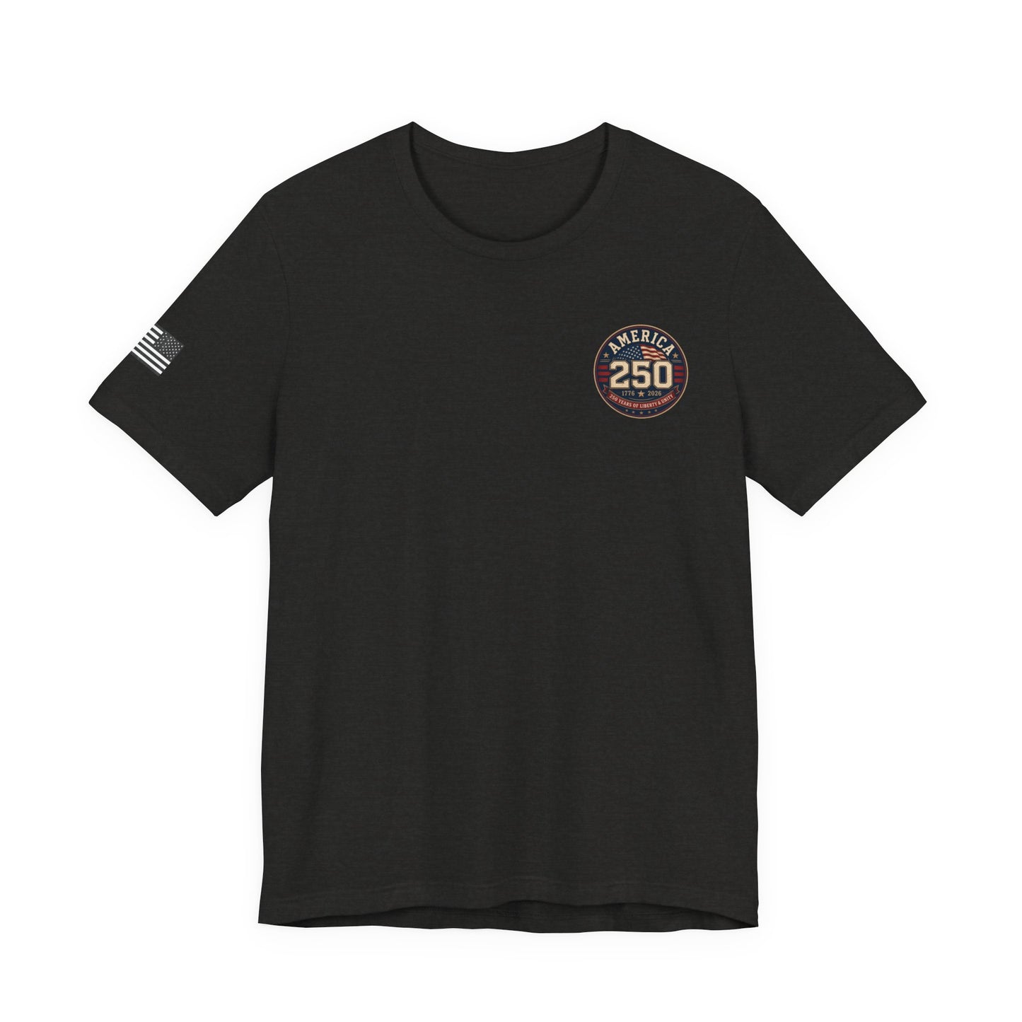 250th Anniversary United States T-Shirt — Patriotic Eagle American Flag Tee