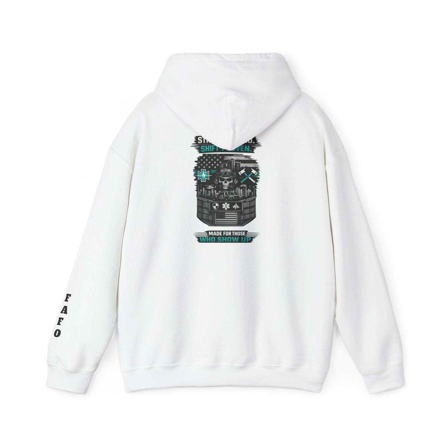 Retro EMS Hoodie — 'Made For Those Who Work Shift Work In EMS