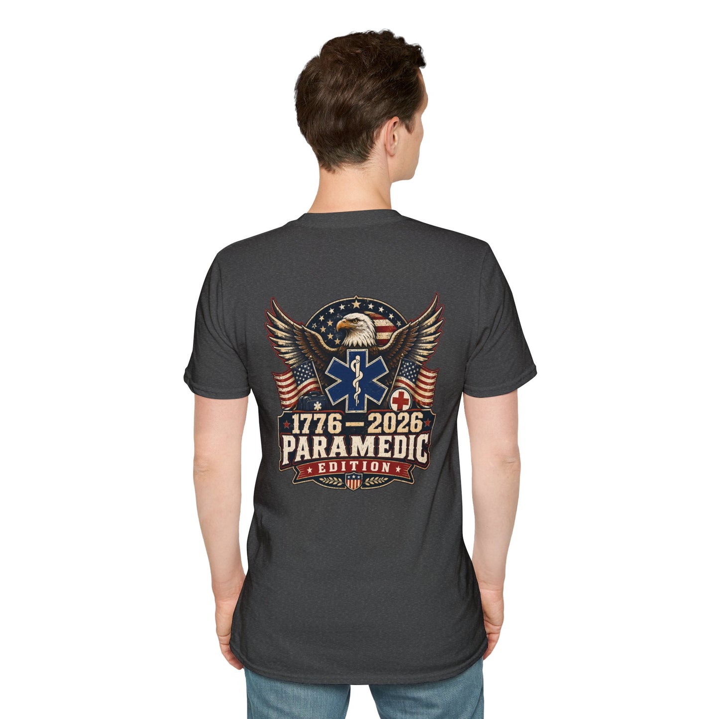1776–2026 Paramedic Edition USA 250 Patriotic EMS Shirt