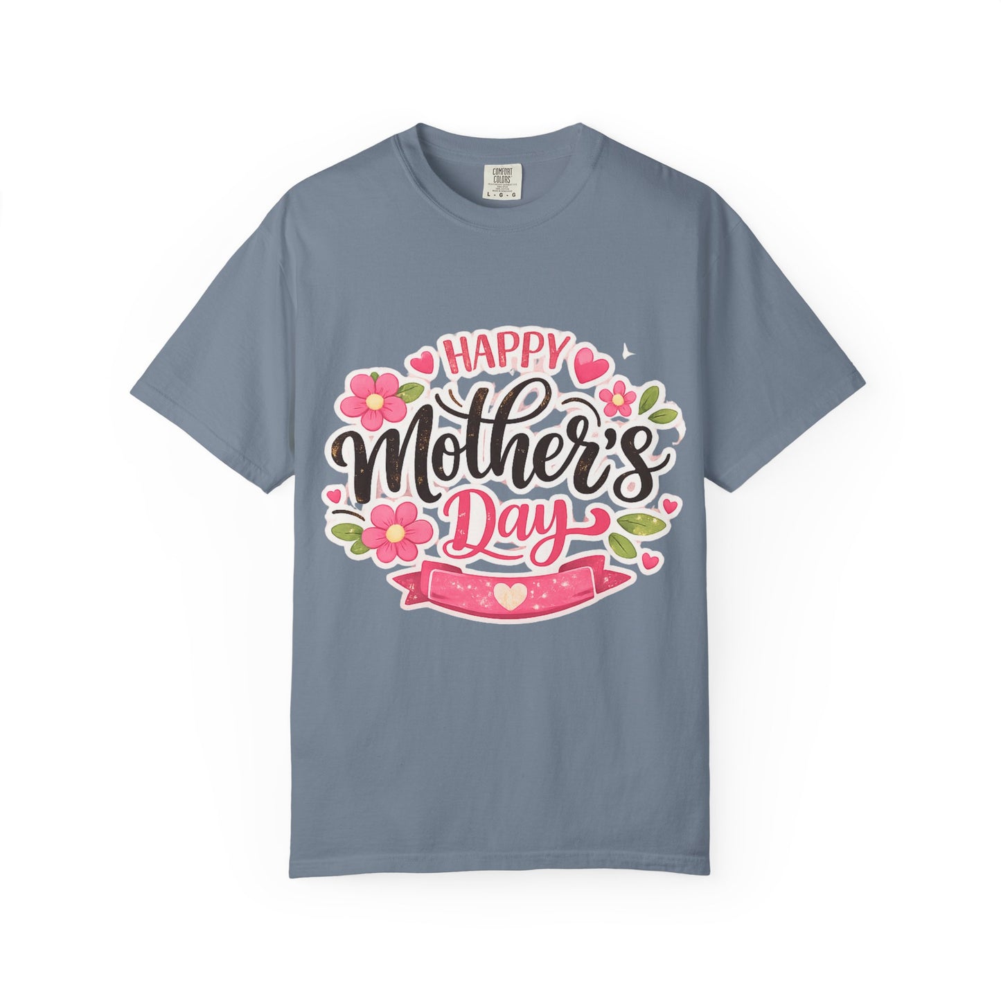 Mother's Day Floral T-Shirt — "Happy Mother's Day" Celebration Tee