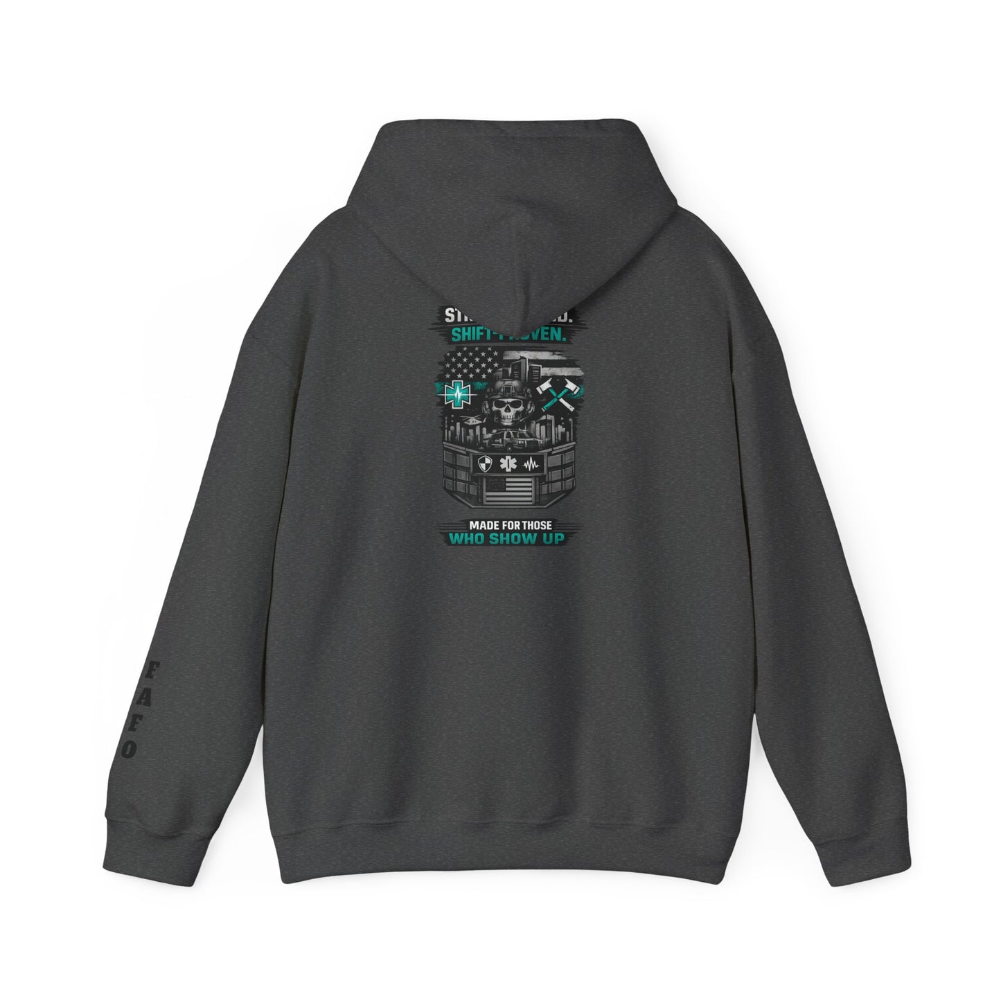 Retro EMS Hoodie — 'Made For Those Who Work Shift Work In EMS