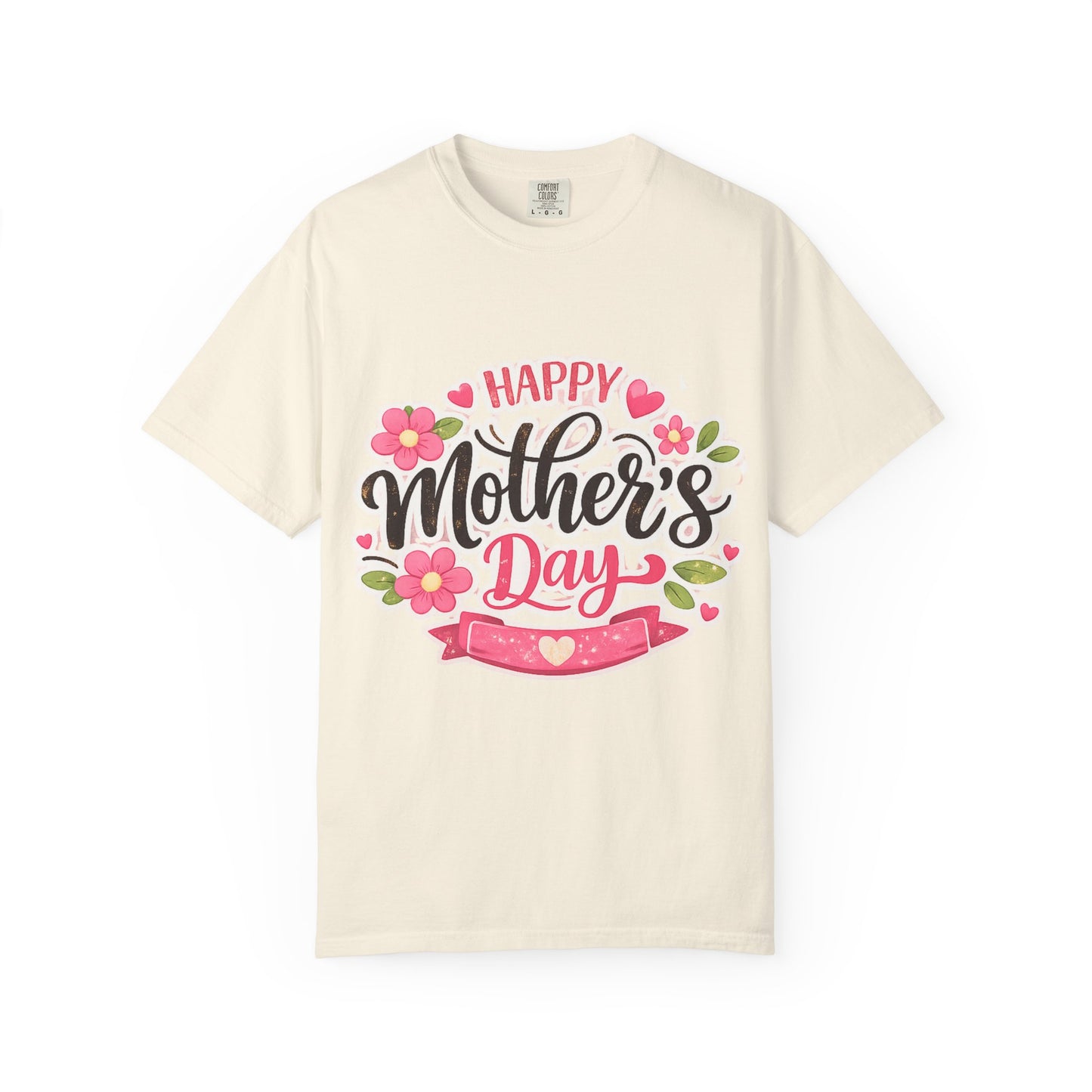 Mother's Day Floral T-Shirt — "Happy Mother's Day" Celebration Tee