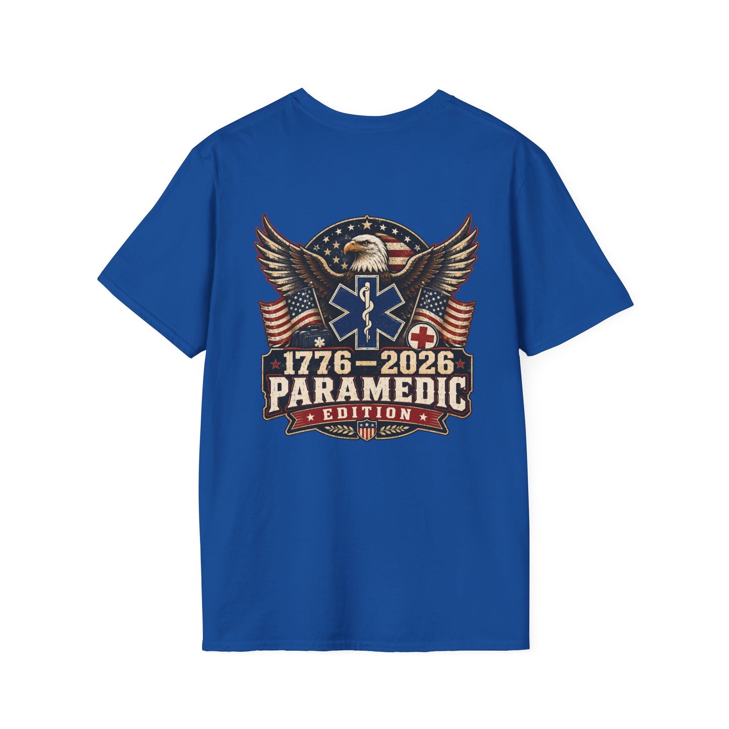 1776–2026 Paramedic Edition USA 250 Patriotic EMS Shirt