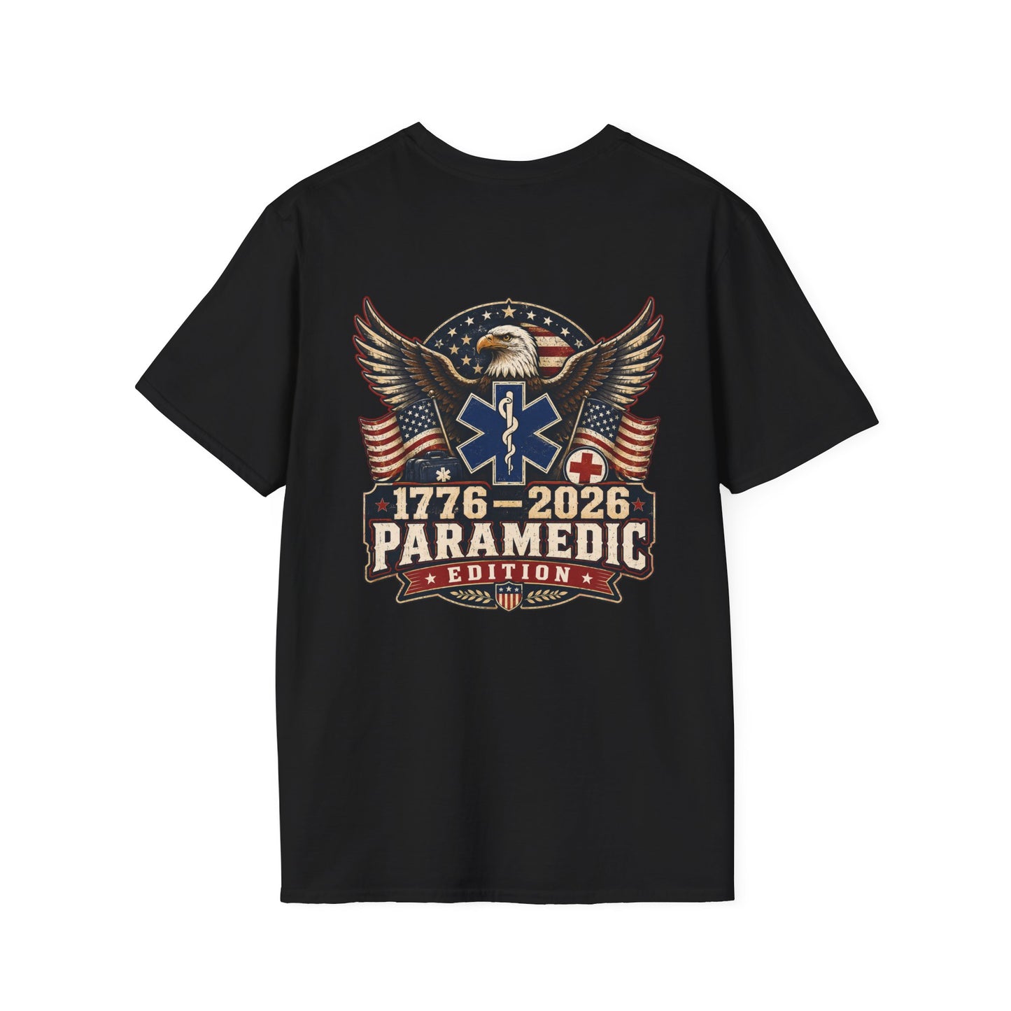 1776–2026 Paramedic Edition USA 250 Patriotic EMS Shirt