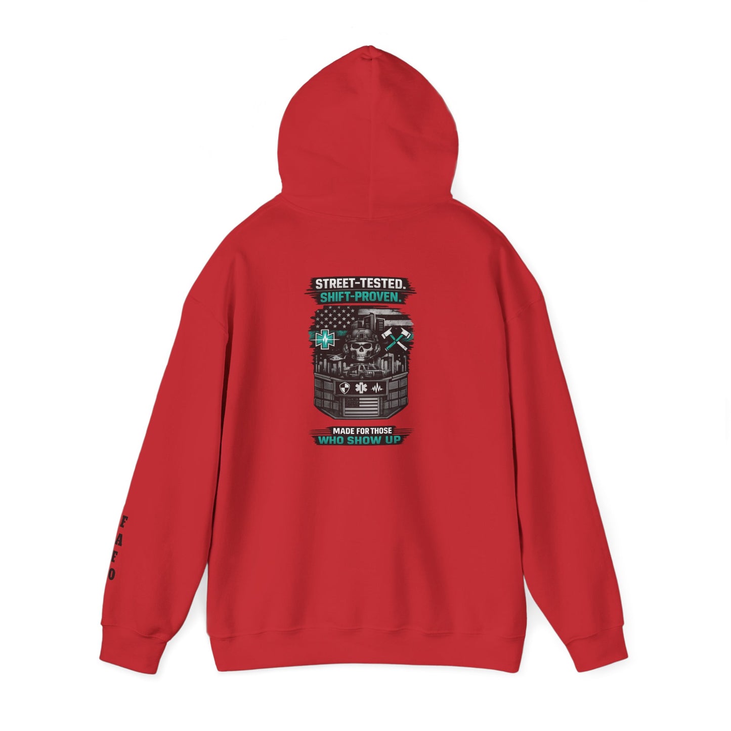 Retro EMS Hoodie — 'Made For Those Who Work Shift Work In EMS