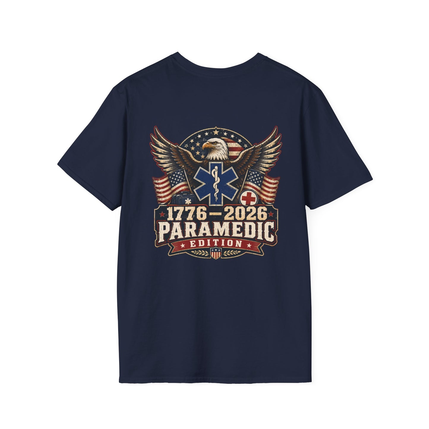 1776–2026 Paramedic Edition USA 250 Patriotic EMS Shirt