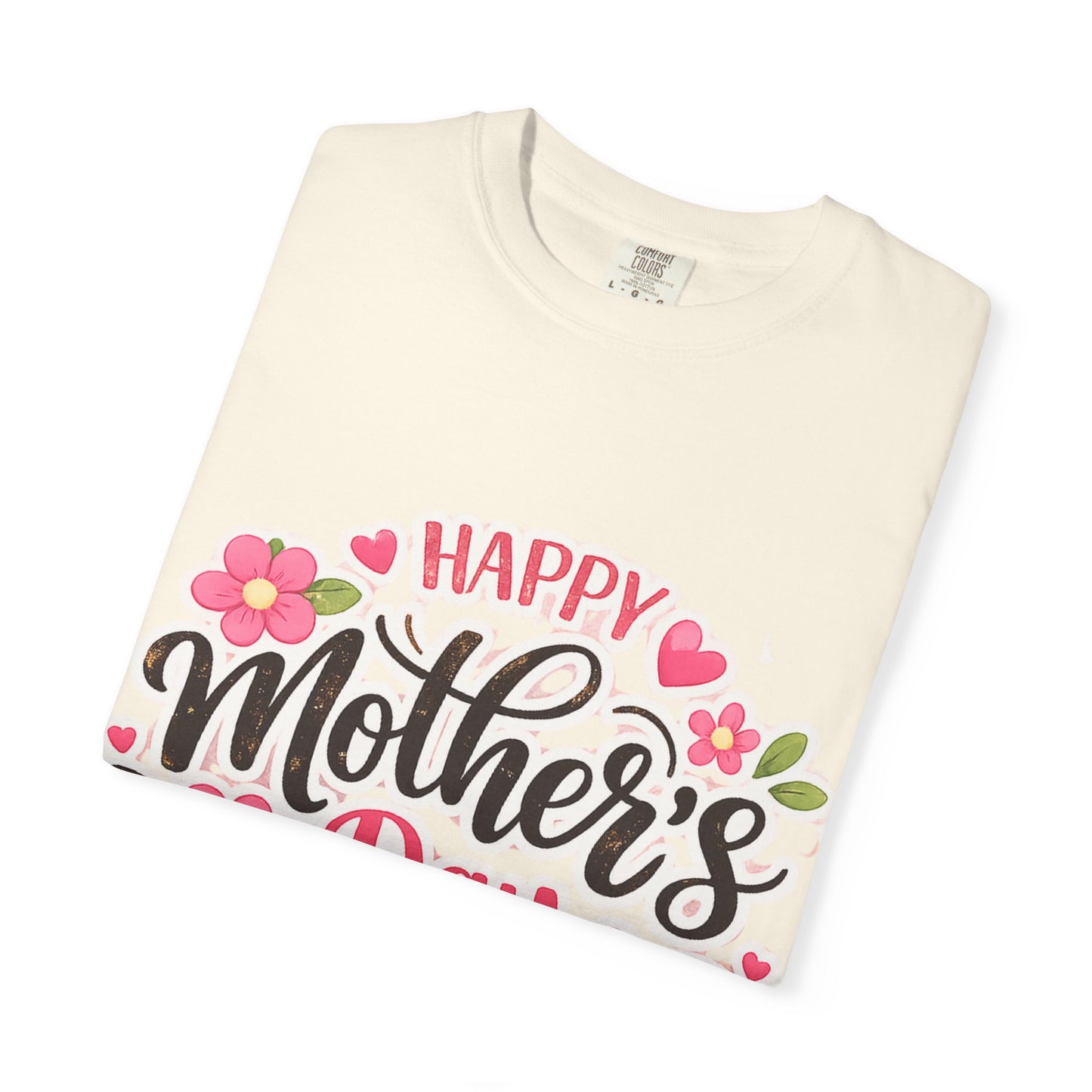 Mother's Day Floral T-Shirt — "Happy Mother's Day" Celebration Tee