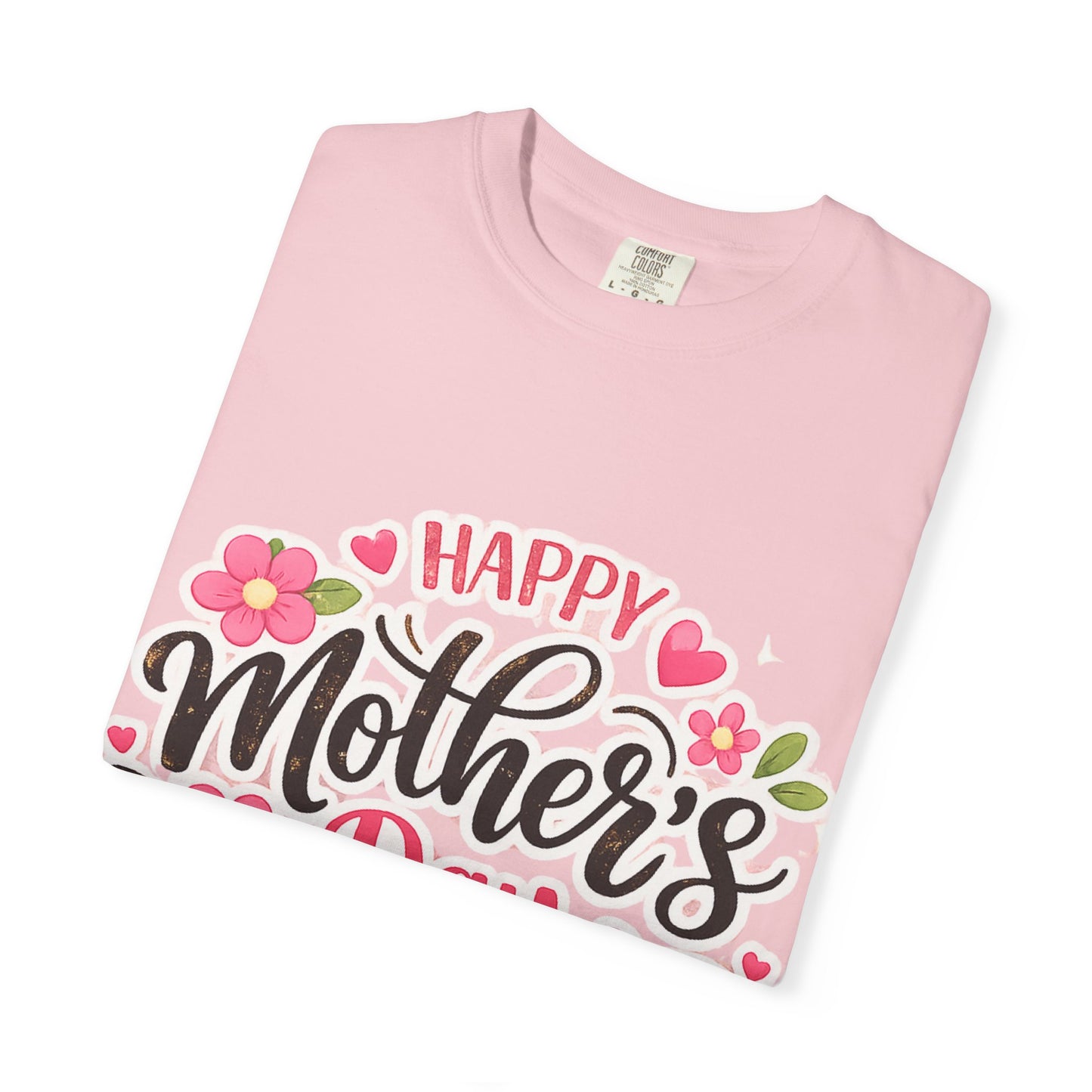 Mother's Day Floral T-Shirt — "Happy Mother's Day" Celebration Tee