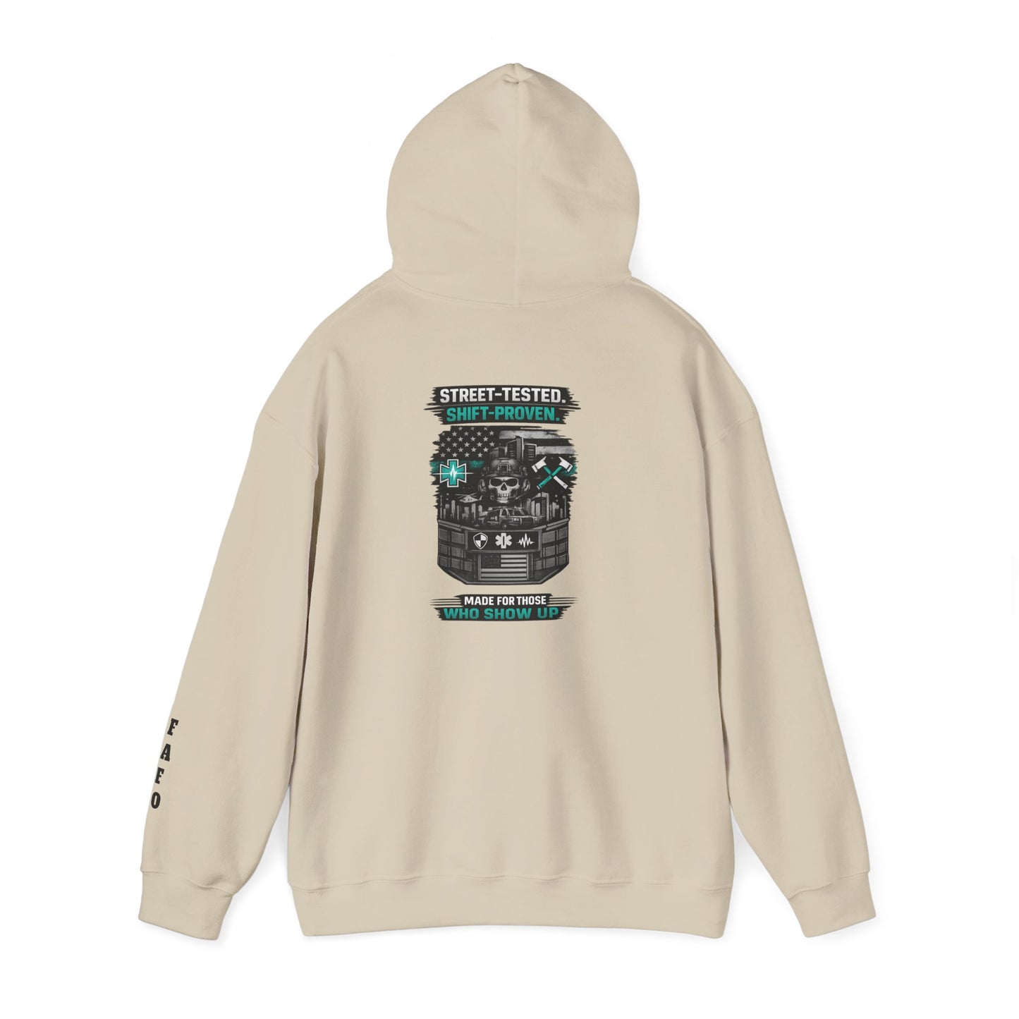 Retro EMS Hoodie — 'Made For Those Who Work Shift Work In EMS
