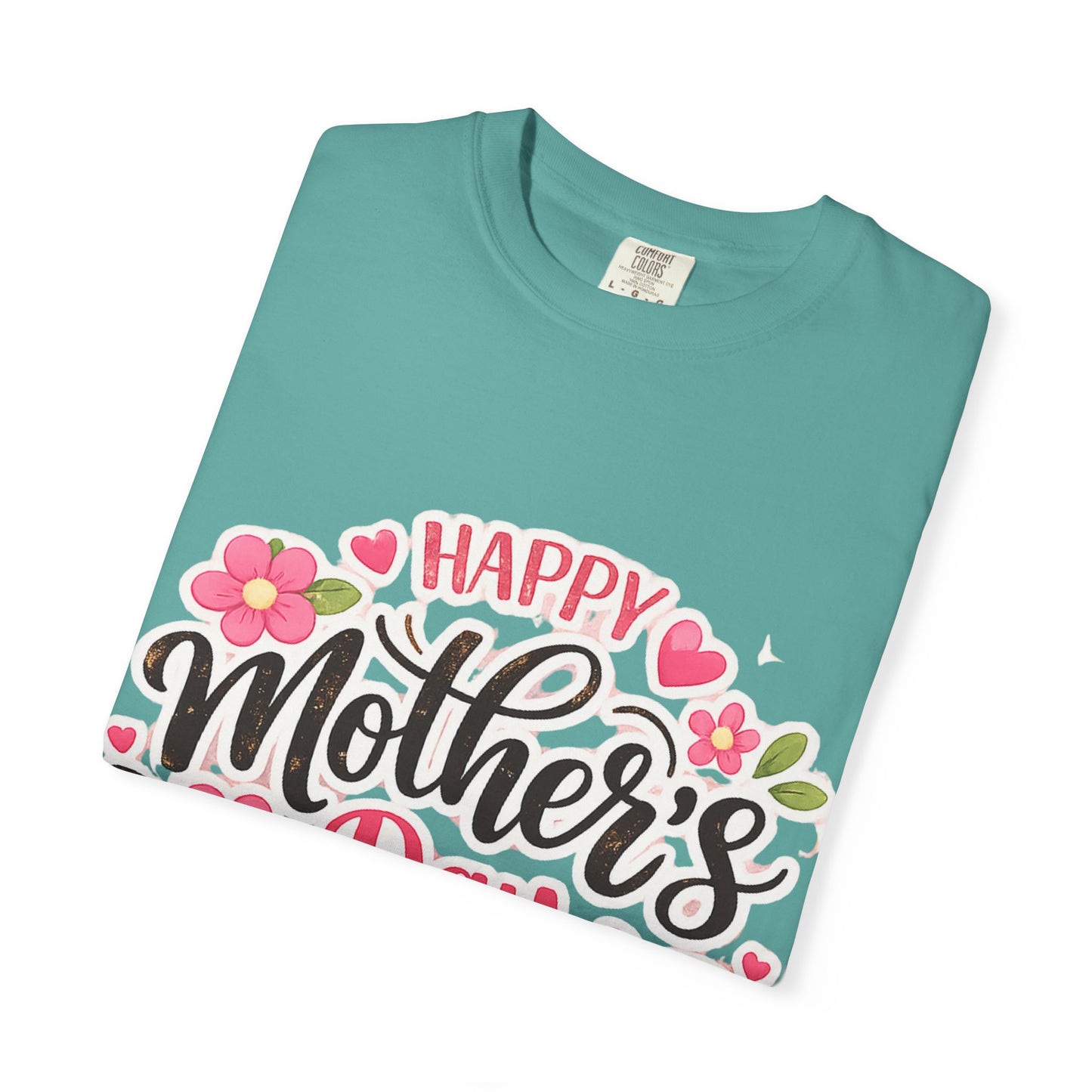 Mother's Day Floral T-Shirt — "Happy Mother's Day" Celebration Tee