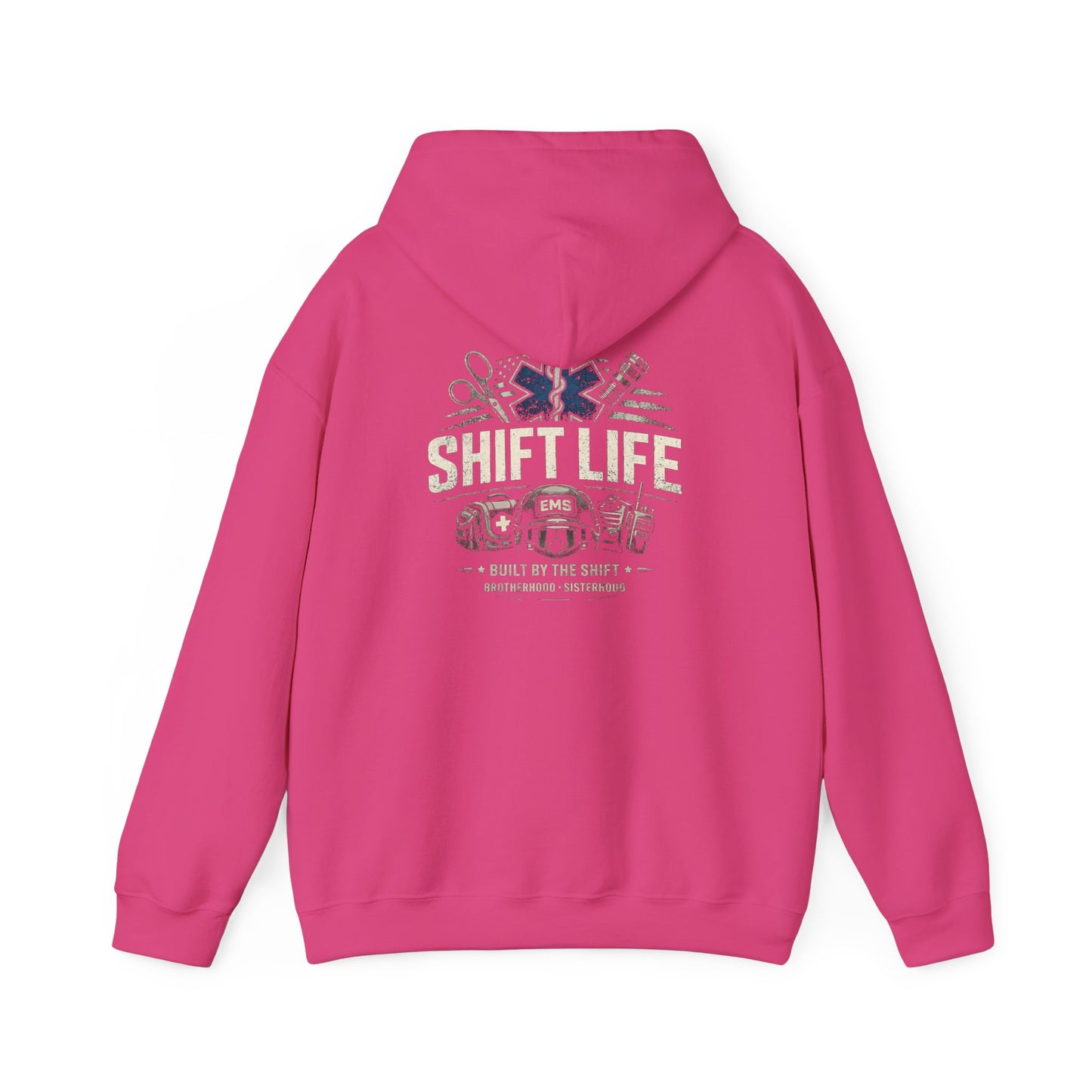 Shift Life EMS Paramedic Hoodie | Ambulance Rescue Emblem