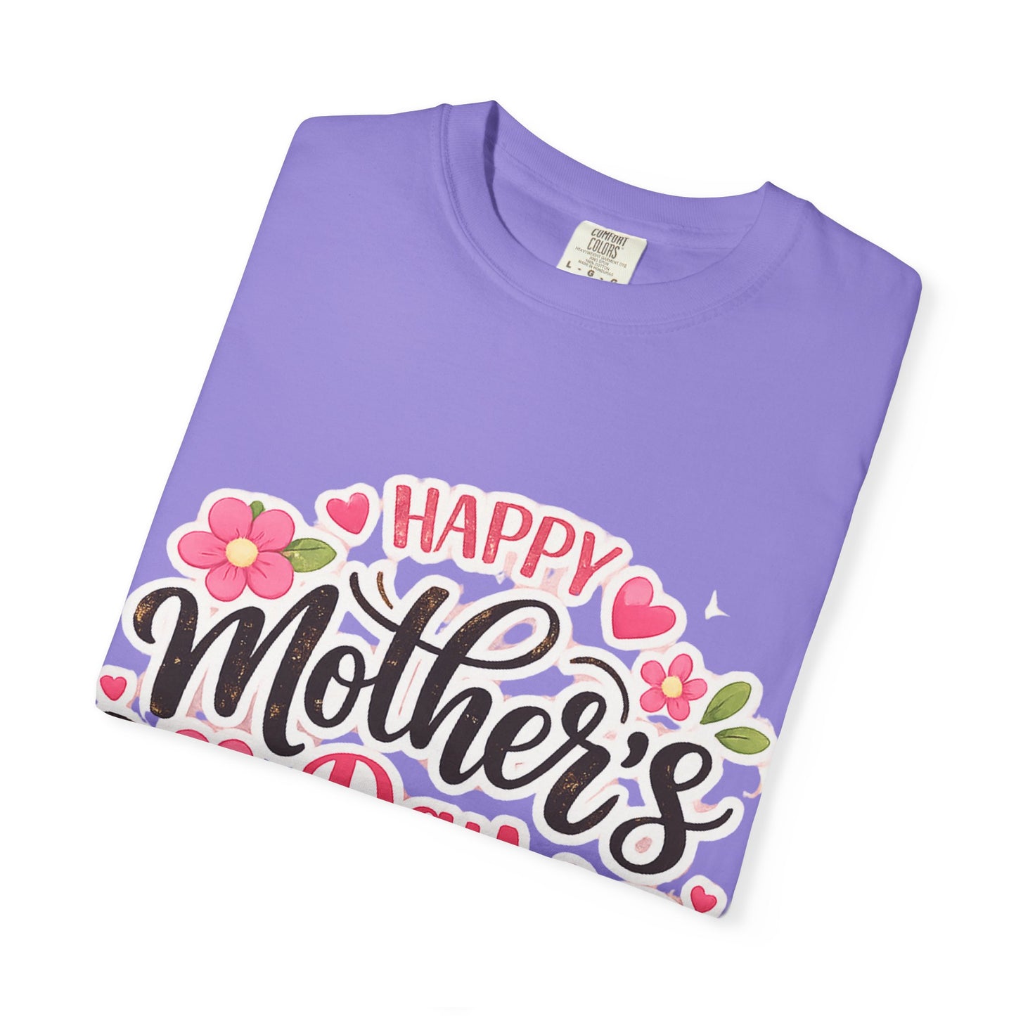 Mother's Day Floral T-Shirt — "Happy Mother's Day" Celebration Tee